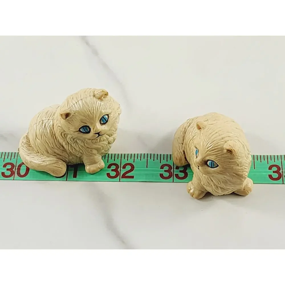 Mini Kitten Cat Figurines Resin 2